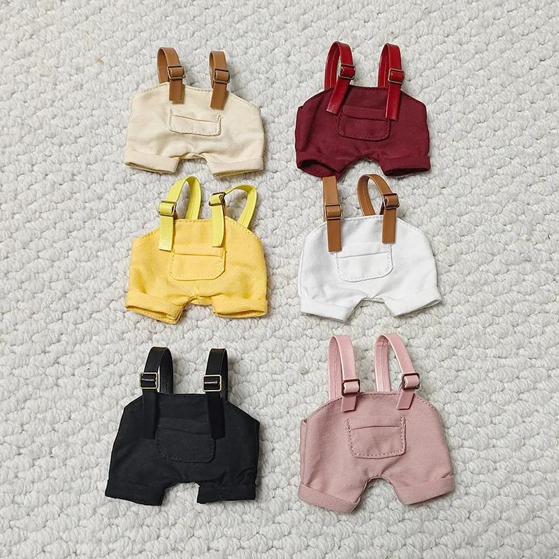 Overalls Labubu Fabric Clothes Labubu Rompers First and Second Generation Doll Replacement Clothes Doll Clothes Doll Accessories