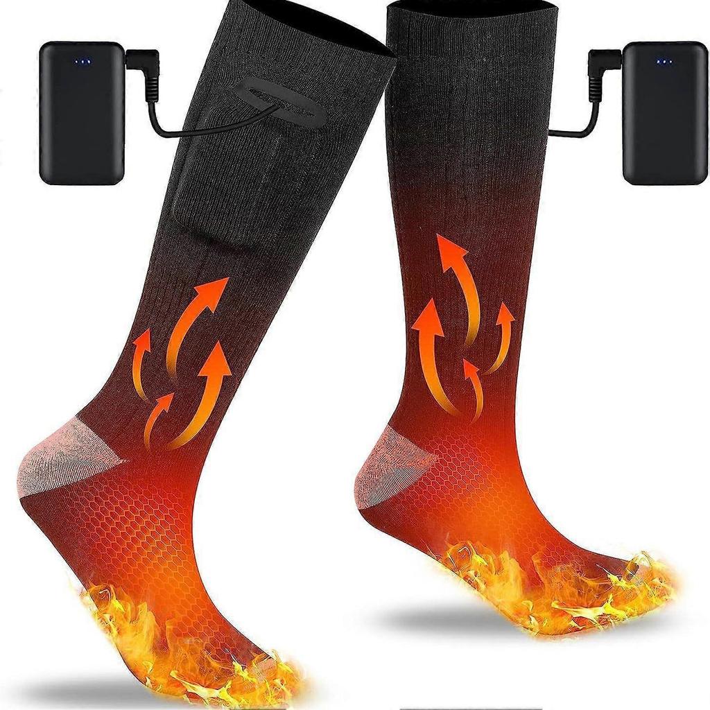 Smart electric heating socks, heating socks, winter warming artifact, suitable for outdoor work, fishing, hunting, skiing, cycling, hiking and camping