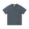 Summer new product cool antibacterial pure cotton round neck T-shirt men's and women's casual loose and versatile solid color half-sleeve short inside