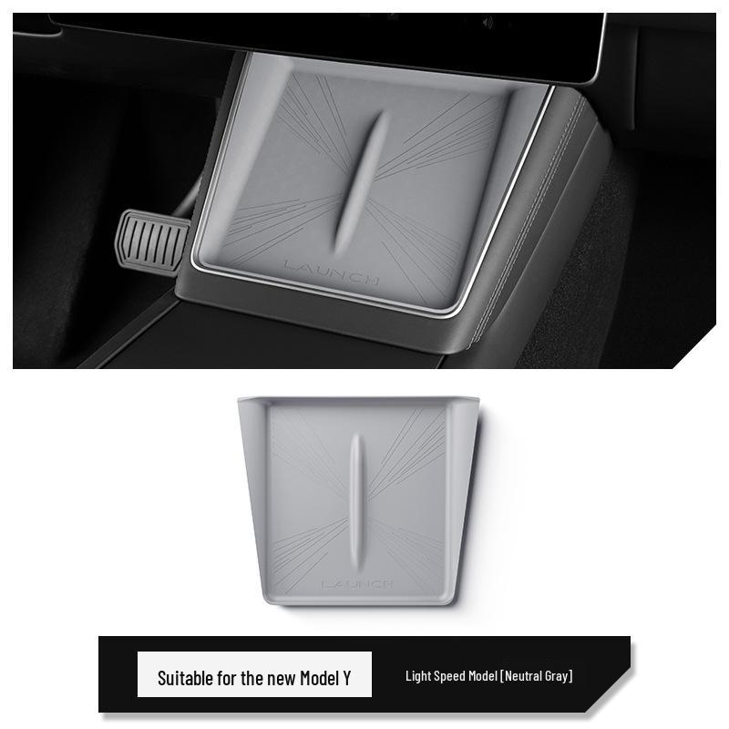 Wireless Charging Silicone Pad for Tesla Model Y/3 Console