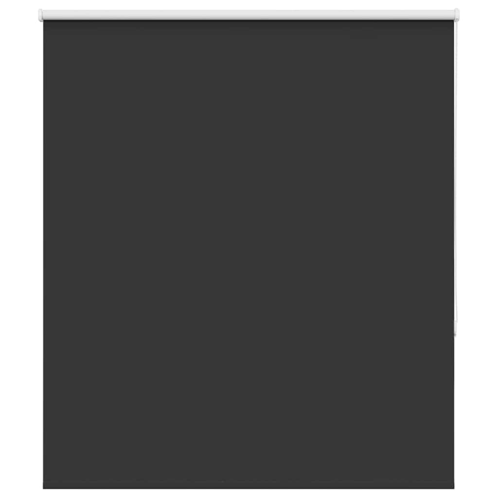 Black Blackout Roller Blind 120 x 130 cm Fabric Width 116.6 cm