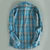 High-Quality Export Factory Surplus Autumn and Winter Men's Plaid Long-Sleeve Shirts, Comfortable Plus-Size Men's Shirts, Trendy Tops