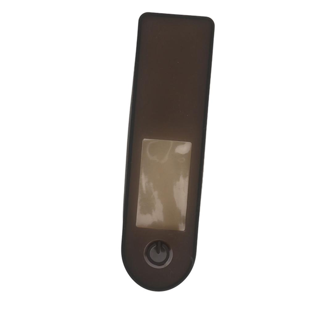 Electric Scooter Dashboard Cover Silicone Waterproof Electric Scooter Control Display Panel Protective Case for Xiaomi 4 Pro Black