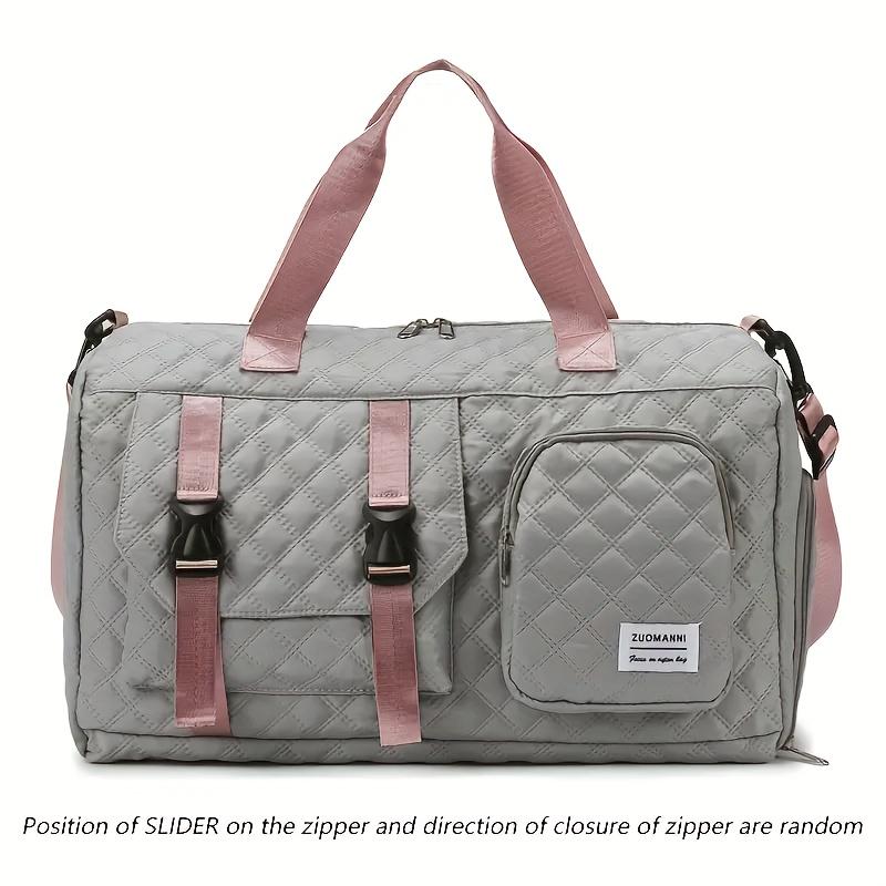 Large capacity travel suitcase, casual nylon fitness bag, portable belt, fitness bag | casual style bag