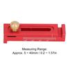Woodworking Line Seam Gauge, Aluminum Alloy Depth Measuring Sawtooth Ruler, Marking Gauge Measuring Tools For Woodworking