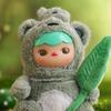 POP MART Pucky Bear Planet Collection Silicone Face Plush Mystery Boxes, Single Blind Box