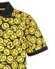 PEARLY GATES Short Sleeve Polo Shirt Nico Golf Base Size 4 Men's (Banana Print) / / 053-5160415 011_Black [M]