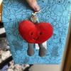 Heart Jc Love Plush Pendant With Pp Cotton Suitable For Daily Gift Children