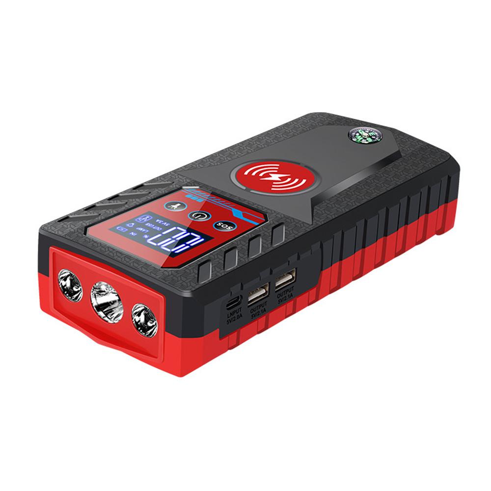 Portable Jump Starter 12V High-power Automobile Emergency Starting Power Supply For Diesel Gasoline Vehicle
