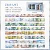4 Rolls Chinese Ink Wash Decorative Tape Stickers, Vivid Ink Prints Suitable for Scrapbooking and Card Making