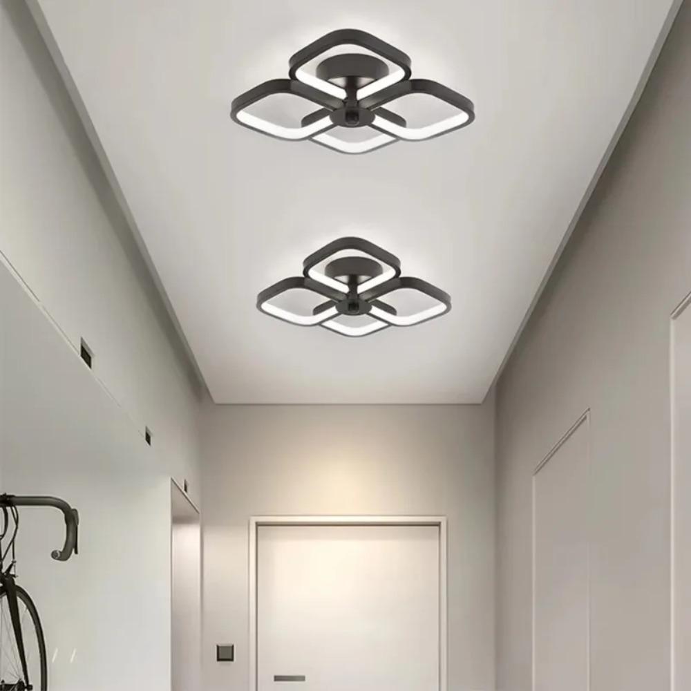 Modern Nordic Ceiling Light Square Led Ceiling Lamp Home Room Decorative Light Fixture for Bedroom Corridor Balcony Kitchen 30CM