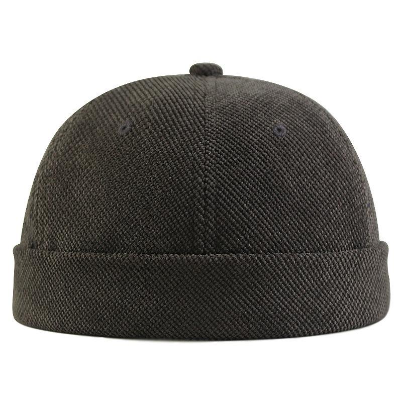 Big Head Circumference Hat Men's Winter Fleece Thickened Large Size Melon Fur Hat Corduroy