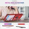 Military-grade Shockproof Phone Case For Samsung Galaxy Z Flip 7 Armor Ring Stand Holder Protective Case For Z Flip 7 FE 6 5 4 3