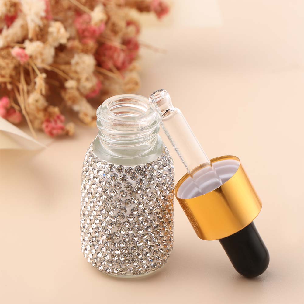 Sparkling Empty Perfume Bottle Creative Mini Dropper Bottles Gift Perfume Container  Handicraft