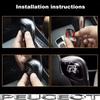 Car Gearbox Control Gear Lever Stickers Shift Stick Handle Accessories For VW GTI Polo Golf Passat Tiguan Arteon Taigo Hub Cap