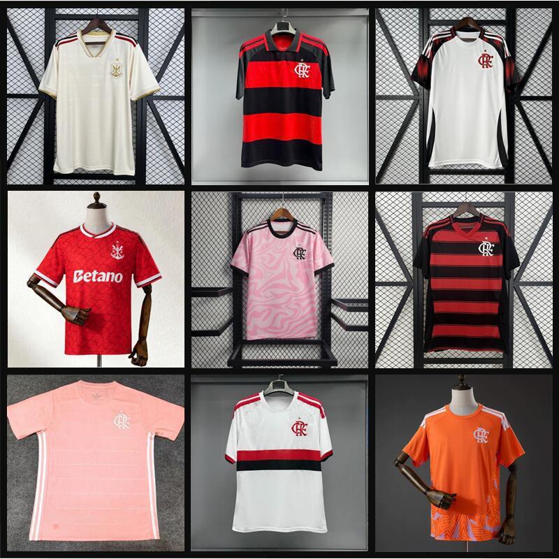 2627 Flamengo Football Jersey Short Sleeve Home Away Training Shirt Retro Edition Unisex
