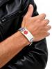 Medical ID Magnetic Strap Bracelet for Men Women,Engrave Stainless Steel ID Wristband,Type I/II Diabetes Jewelry