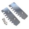 Get Ready To Fish with Our Reliable Set of Two Stainless Steel Auger Blades