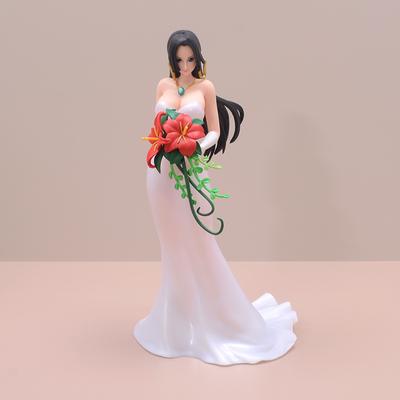 23cm Boa Hancock Abito da sposa Ragazza Anime Figura Giocattolo Modello Statua Collezione Decorazione Desktop Ornamento Regalo