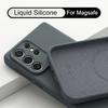 S26 Ultra Case Magnetic Liquid Silicone Soft Phone Cover Cases For Samsung S25 Ultra S26 S24 S23 S22 Plus A56 A55 A54 A16 5G