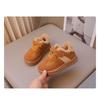 Korean Version of Children's Cotton Shoes Winter New Boys' Lamb Wool Velvet Warm Winter Shoes Girls' Baby Two Cotton Shoes