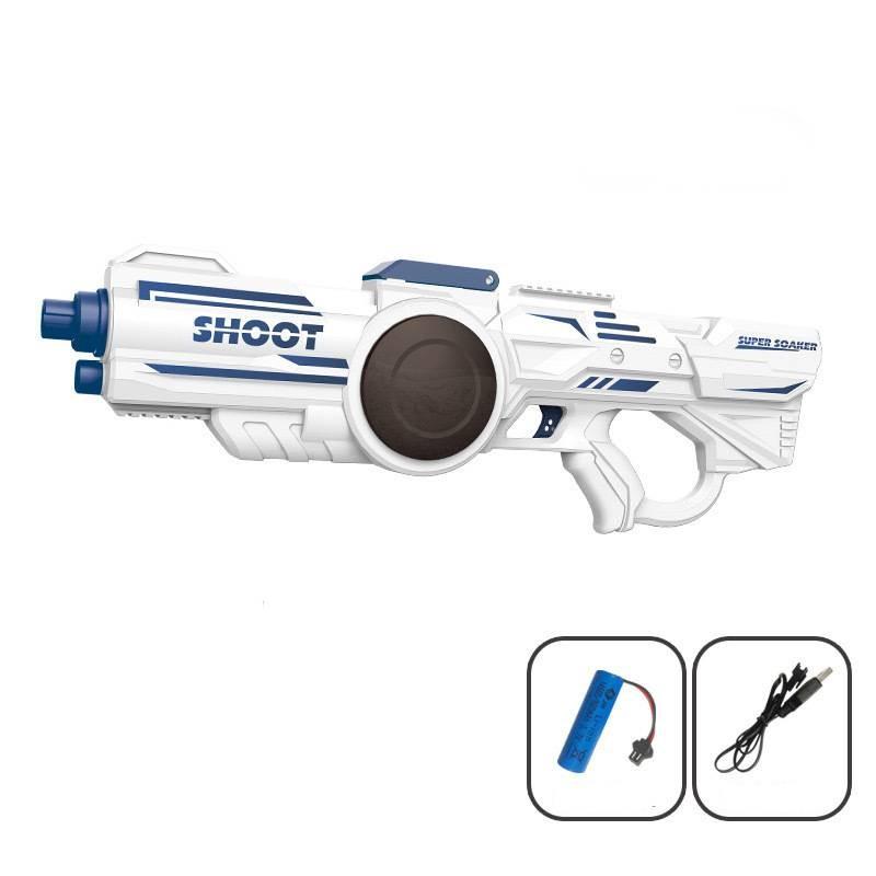 

Electric Gun Water Child Spray Large Capacity High Pressure Strong Toy Festival синий