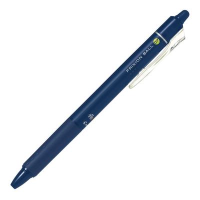 Pilot Friction Ball Knock 0.7mm Blue Black Gel Pens Pack of 10