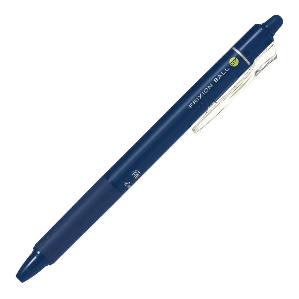 Pilot Friction Ball Knock 0.7mm Blue Black Gel Pens Pack of 10