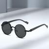 Retro Metal Round Frame Sunglasses Luxury Brand Men Women Fishing Cycling Driving Sun Glasses Outdoor UV400 Goggles