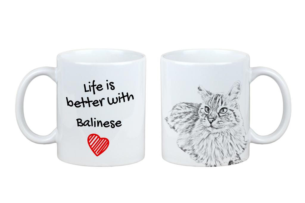 Balinese – Cup with a Cat, Cup with a Photo | Art-Dog