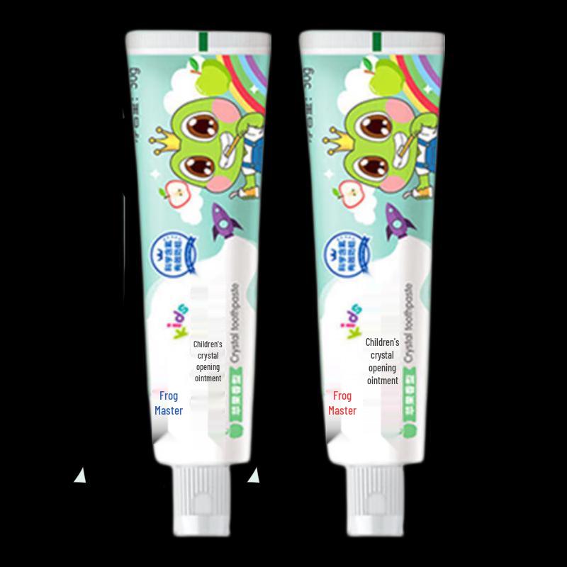 Frog Prince Apple Flavor Toothpaste Twin Pack