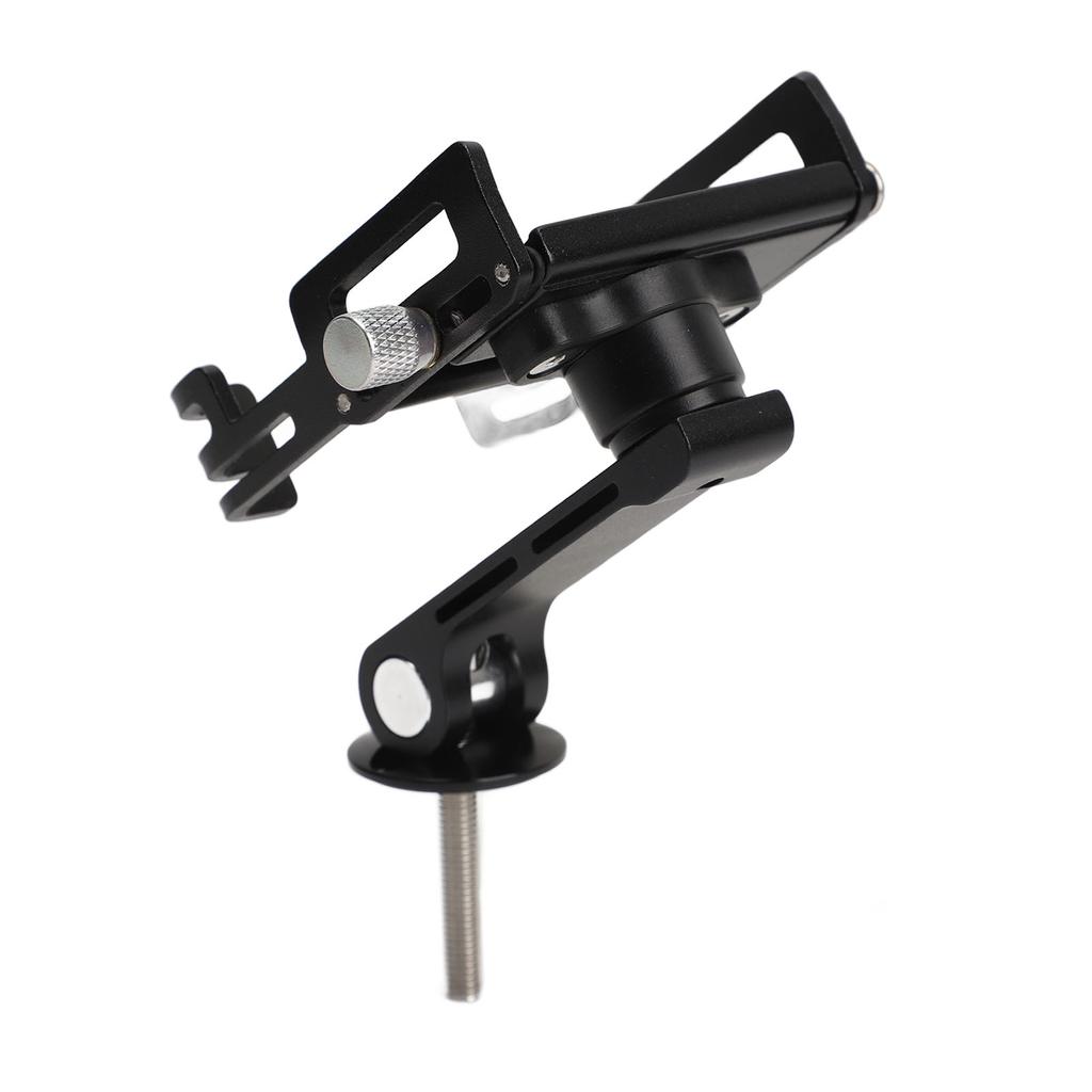 Soporte para Teléfono de Manillar de Bicicleta Aleación de Aluminio Giratorio Universal para Bicicleta Ciclismo Soporte para Teléfono para Teléfonos Móviles de 55 a 100 mm