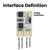 DC 12V PC CPU Fan Temperature Control Speed Controller Board Speed Controller Temperature Probe DIY Fan Speed governor