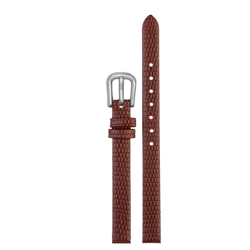 6mm 8mm 10mm 12mm 14mm 16mm Slim Genuine Watch Leather Strap Lizard Grain Women Watch Band High Quality Women Watch Band