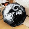 Los Angeles Rams Design Umbrella Folding umbrella, automatic umbrella 8-Frame for Travel, camping Use Gift for Halloween Christmas