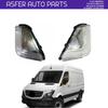 Side Mirror Signal White Right Left 2 Piece Set for Mercedes Sprinter Volkswagen Crafter 2007-2019 OEM 2E0953049A 2E0953050A