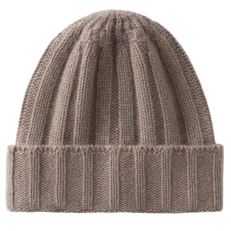 New Autumn and Winter Cashmere Thermal Hat Men's and Women's Children's Versatile Knitted Hat Outdoor Riding Hat Cold Hat Headgear