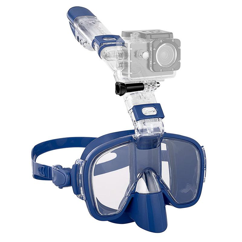 Waterproof Anti-Fog Full Dry Diving and Snorkeling Mask for Adults and Children