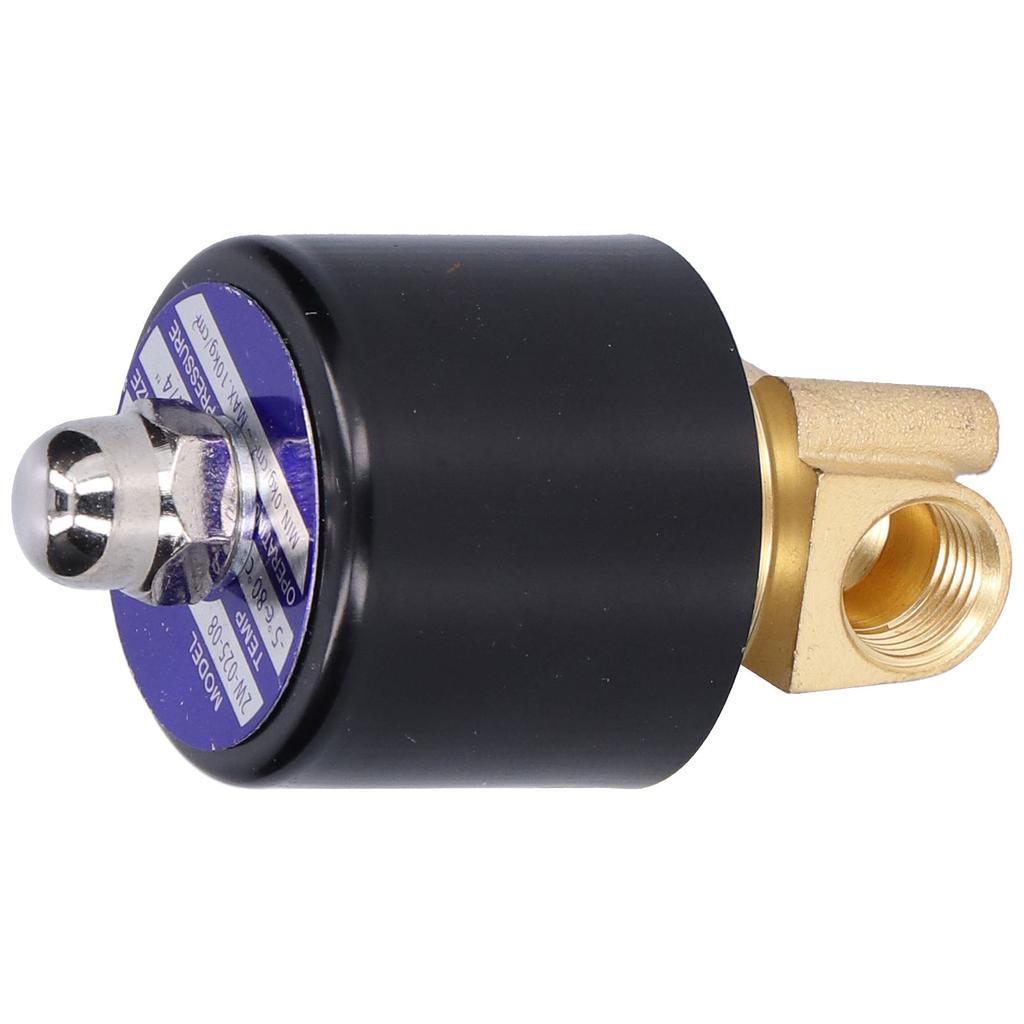 Electric Solenoid Valve Small Normally Closed for Water Air Diesel 1 4in 2W‑025‑08
