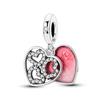 Brand New Copper Metal Rose Romantic Butterfly Skull Charm Bead Components Bead Components Compatible With 3mm Authentic Original Bracelet High