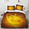 3D Buddha Print Bedding Set Meditation Duvet Covers With Pillow Cover Case Home Decor Bed Clothes Double Queen King Size