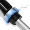 Professional Rustporoof Black Coated Double Flute Router Bit 1/4Inch Shank For Wood Plastic Composite Material Shaping