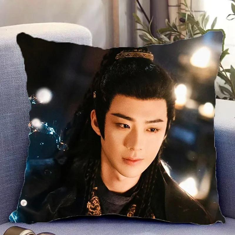 Zhao Lusi Liu Yuning Poster Double-side Printing Pillowcase TV The Story of Pearl Girl Drama Stills Home Decor Cushion Cover