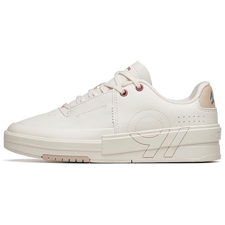 

Anta Classic Collection Slip Resistant Abrasion Resistant Low top Skateboard Shoes Women s Gray 922218002-1 38