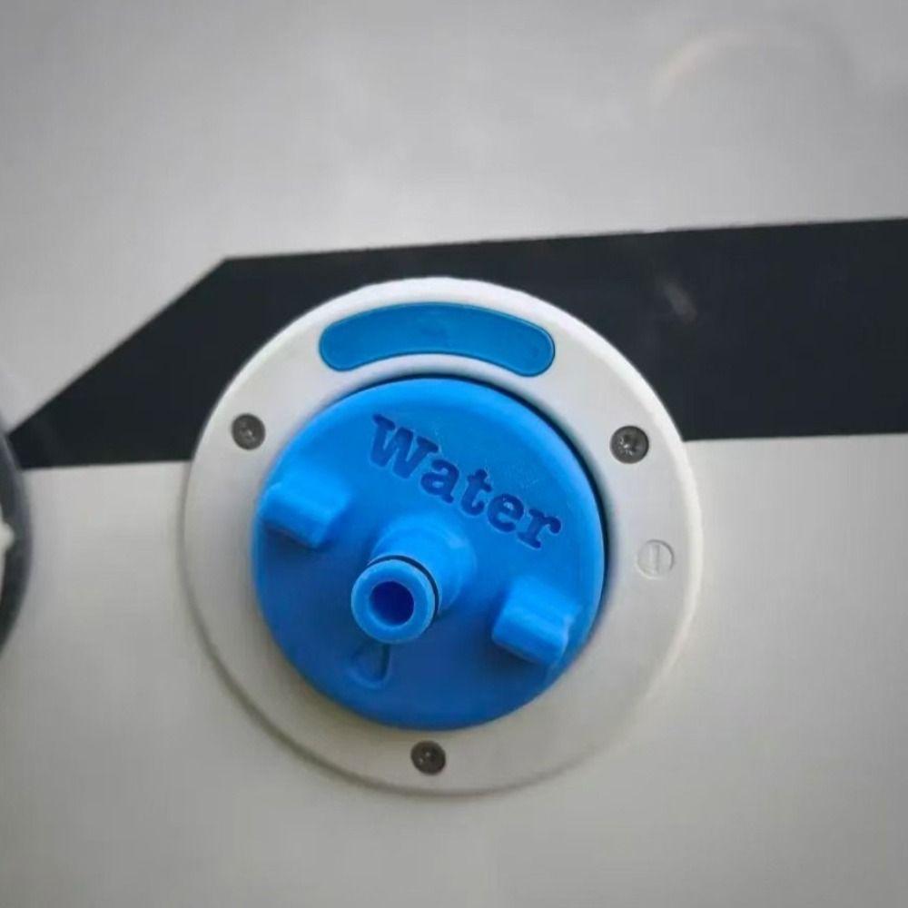 Quick Connect Water Tank Connector Filler Cap Hose Connector Premium RV Water Fill Inlet  Camping