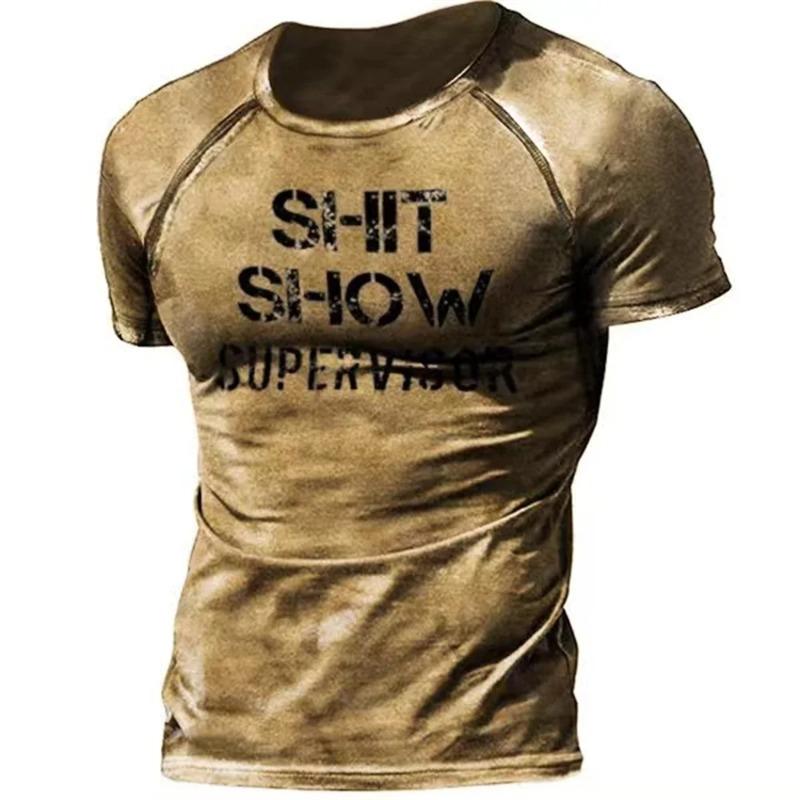 Vintage Motorcycle T Shirt For Men 3d Print Mobil Short Sleeve T-shirts Retro Men's Racing T-shirt Oversized Biker Tees Tops 66