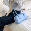 Splashproof Handbag Travel Bags for Women Solid Color Soft Leather Bag