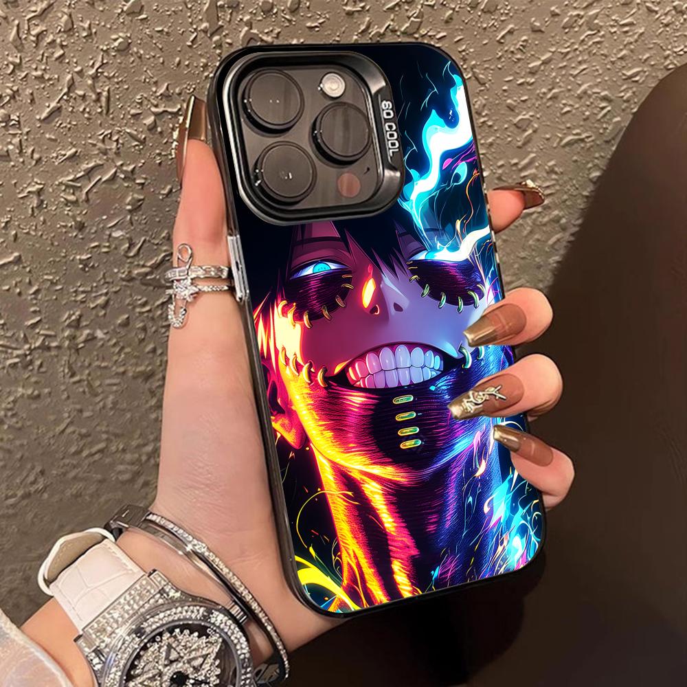 My Hero Academia Dabi Phone Case for iPhone 17 16 15 14 13 12 11 X XR XS 8 7 Pro Max Plus Translucent Colour Protective Pretty