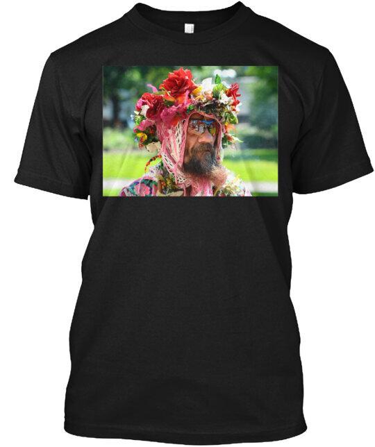 

Flower Man T-Shirt Made in the USA Size S to 5XL 4XL