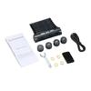 Solar Wireless Car Tire Pressure Monitoring System with 4 External Sensors